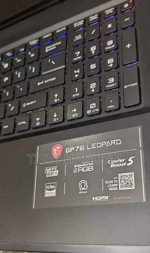 New Laptop MSI GP75 Leopard 16GB Intel Core I7 SSD 1T
