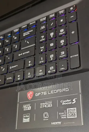 New Laptop MSI GP75 Leopard 16GB Intel Core I7 SSD 1T