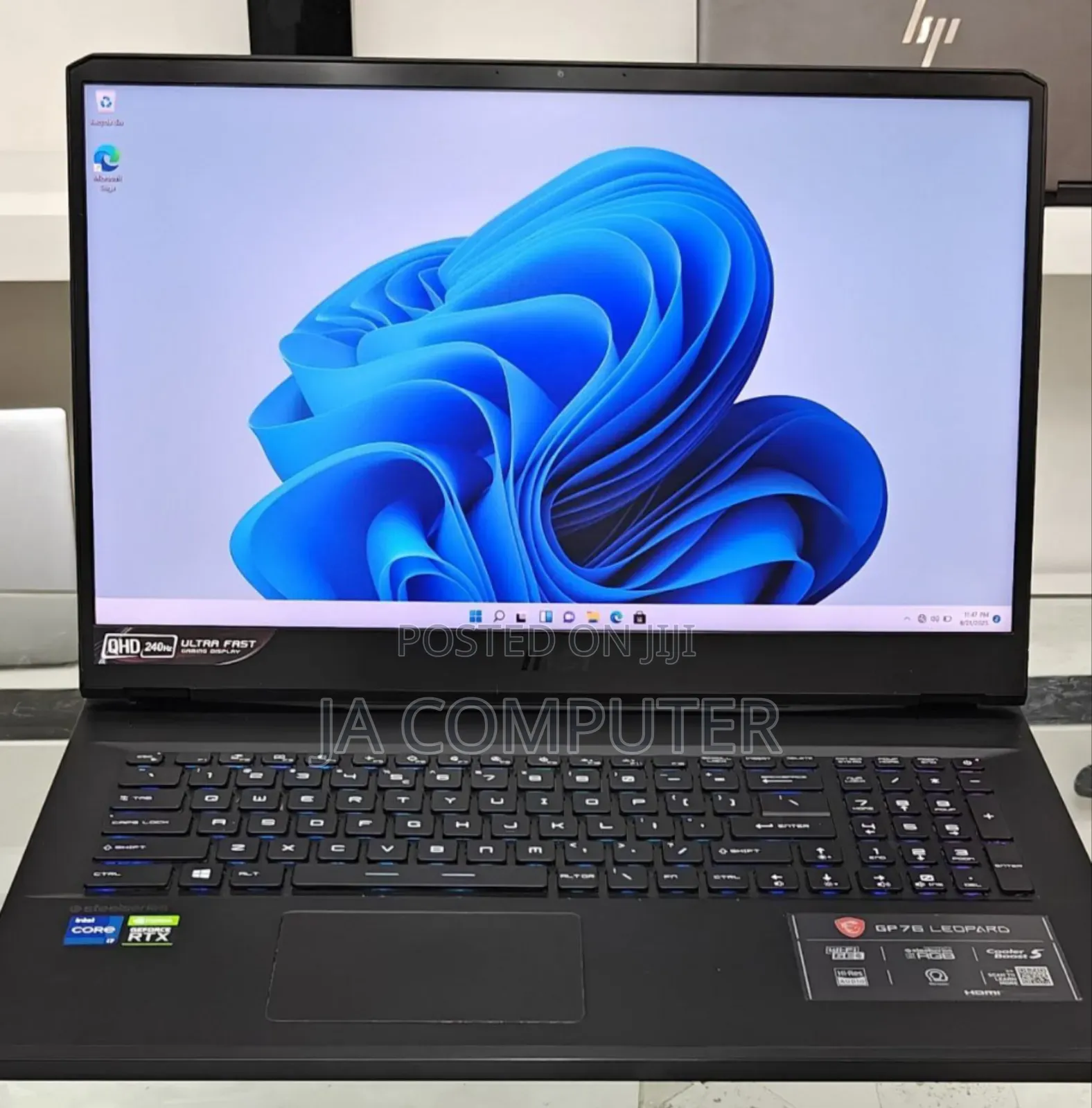 New Laptop MSI GP75 Leopard 16GB Intel Core I7 SSD 1T