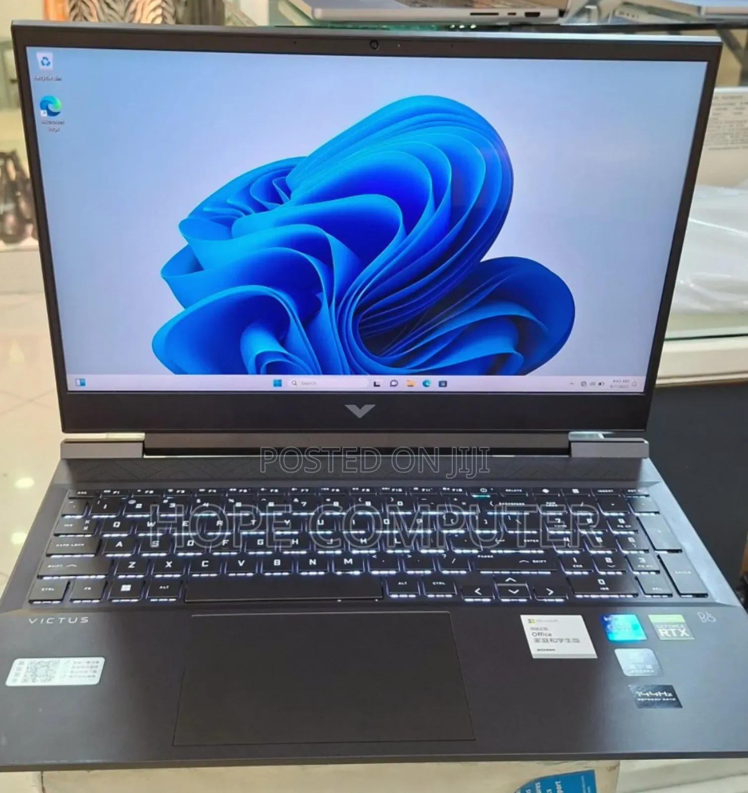 New Laptop HP Victus 16 16GB Intel Core I7 SSD 512GB