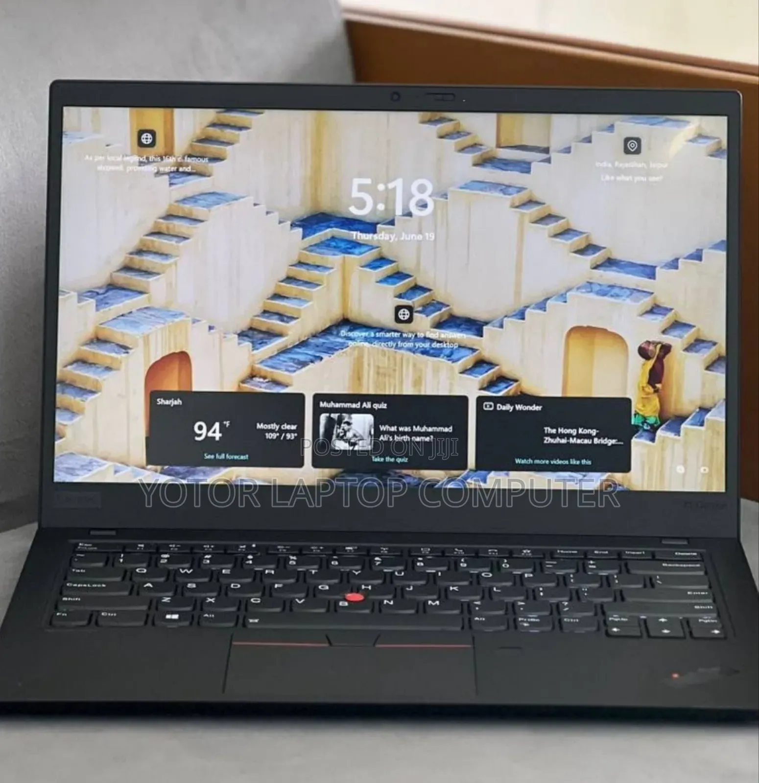 New Laptop Lenovo ThinkPad X1 Carbon 16GB Intel Core I7 SSD 512GB