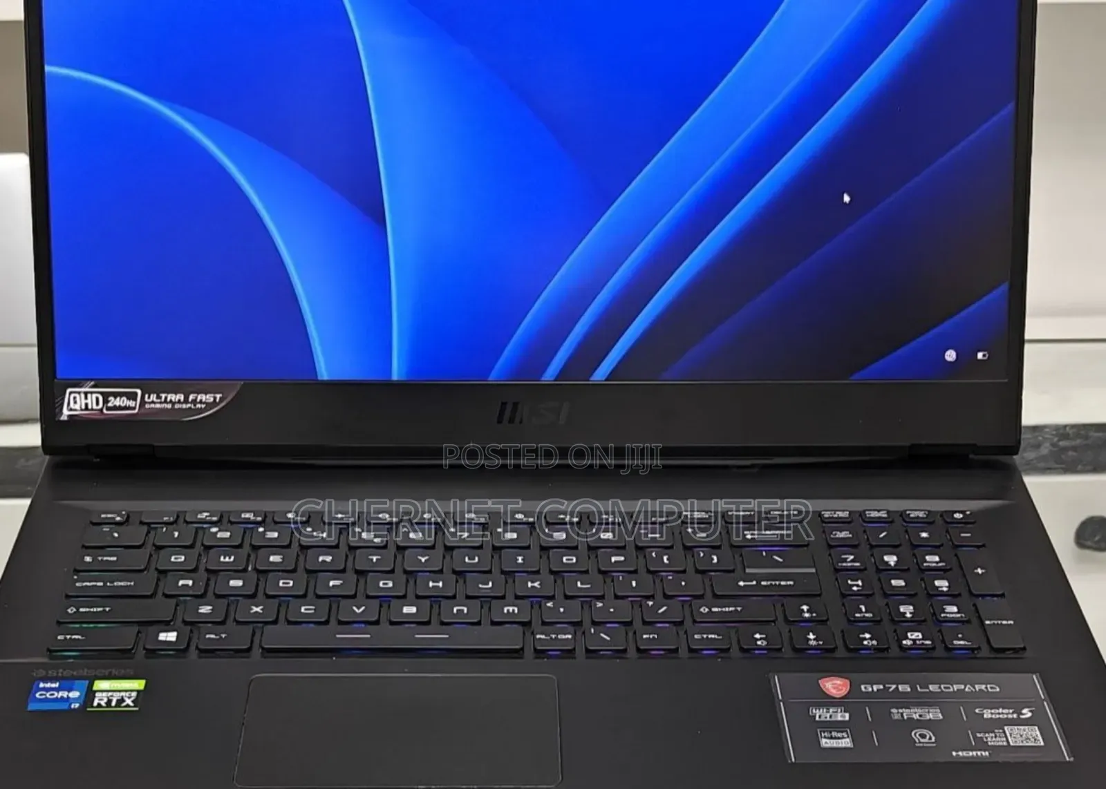 New Laptop MSI 16GB Intel Core I7 SSD 1T