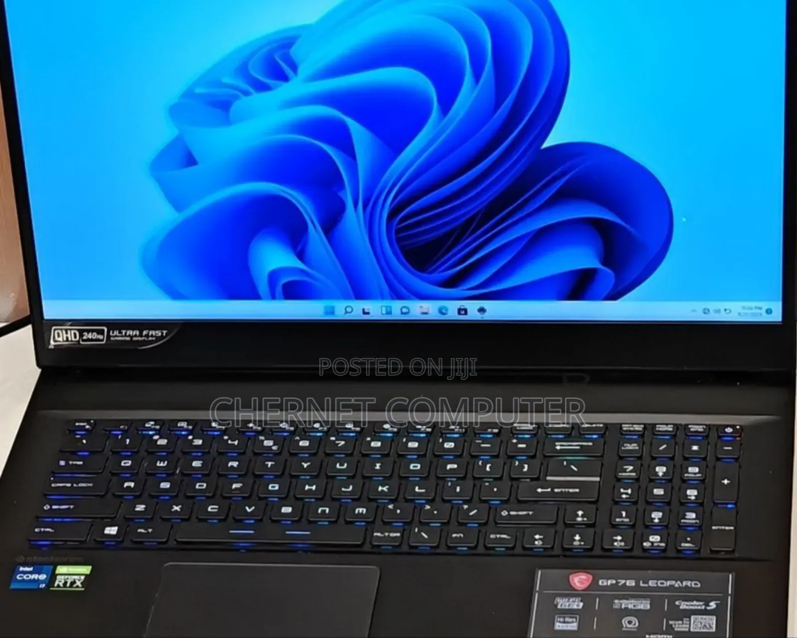 New Laptop MSI 16GB Intel Core I7 SSD 1T