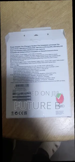 65watt Charger Travel Friendly