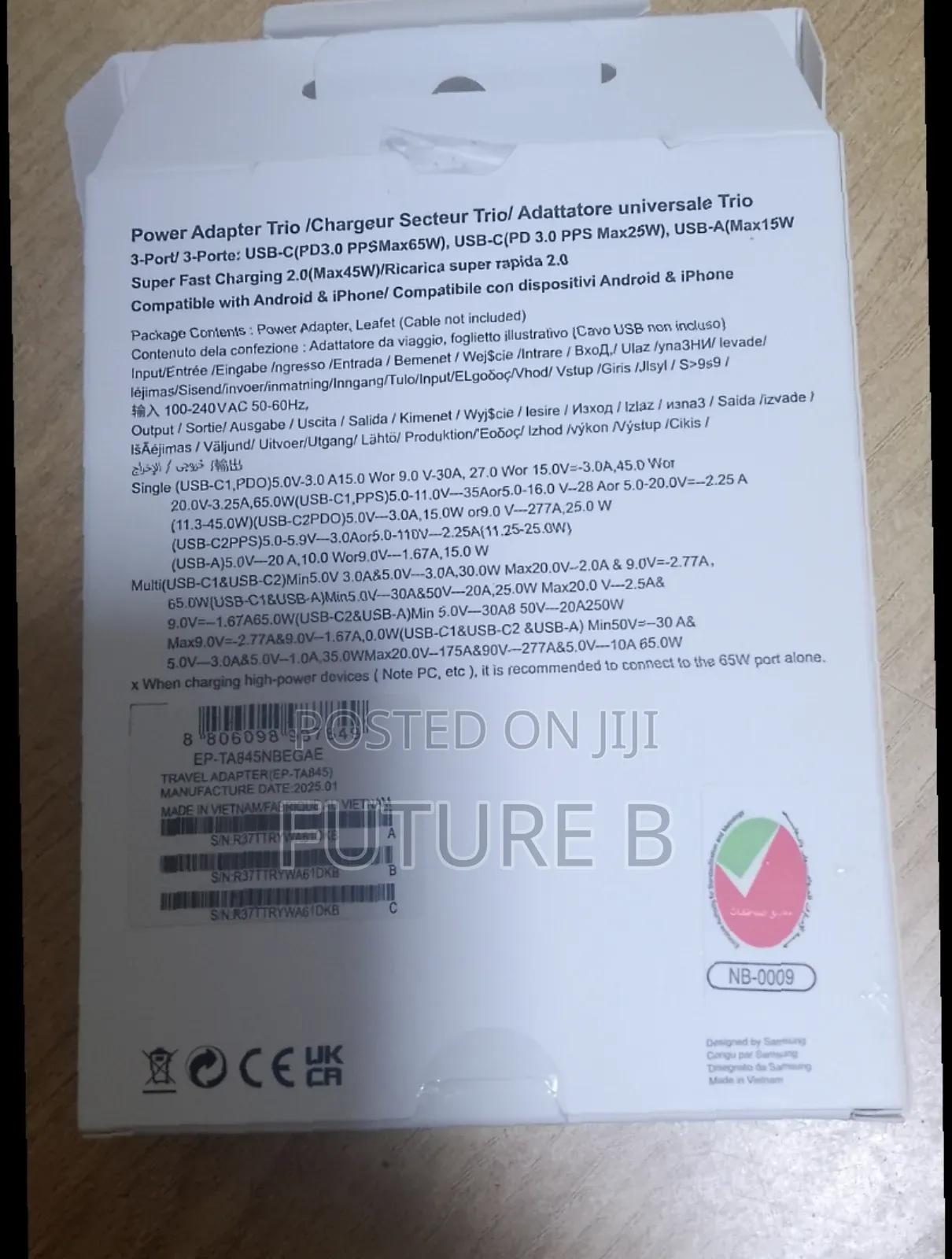 65watt Charger Versatile Use