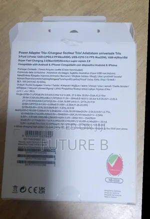 65watt Charger Quick Charge Technology