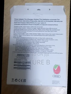 65watt Charger Stylish Look