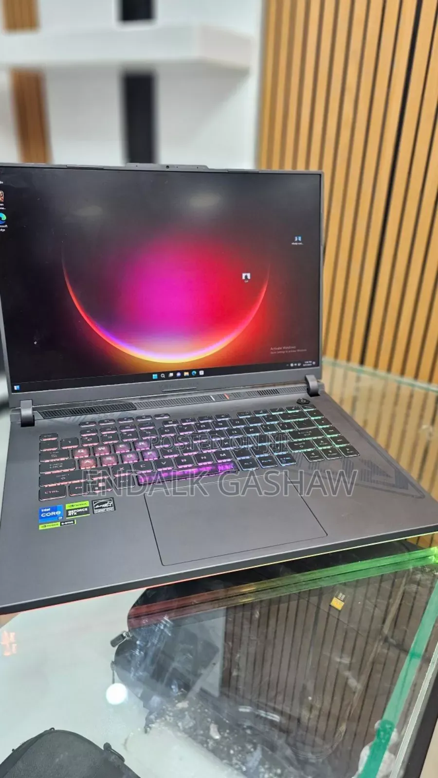 New Laptop Asus ROG Strix G16 G614 16GB Intel Core I7 SSD 512GB