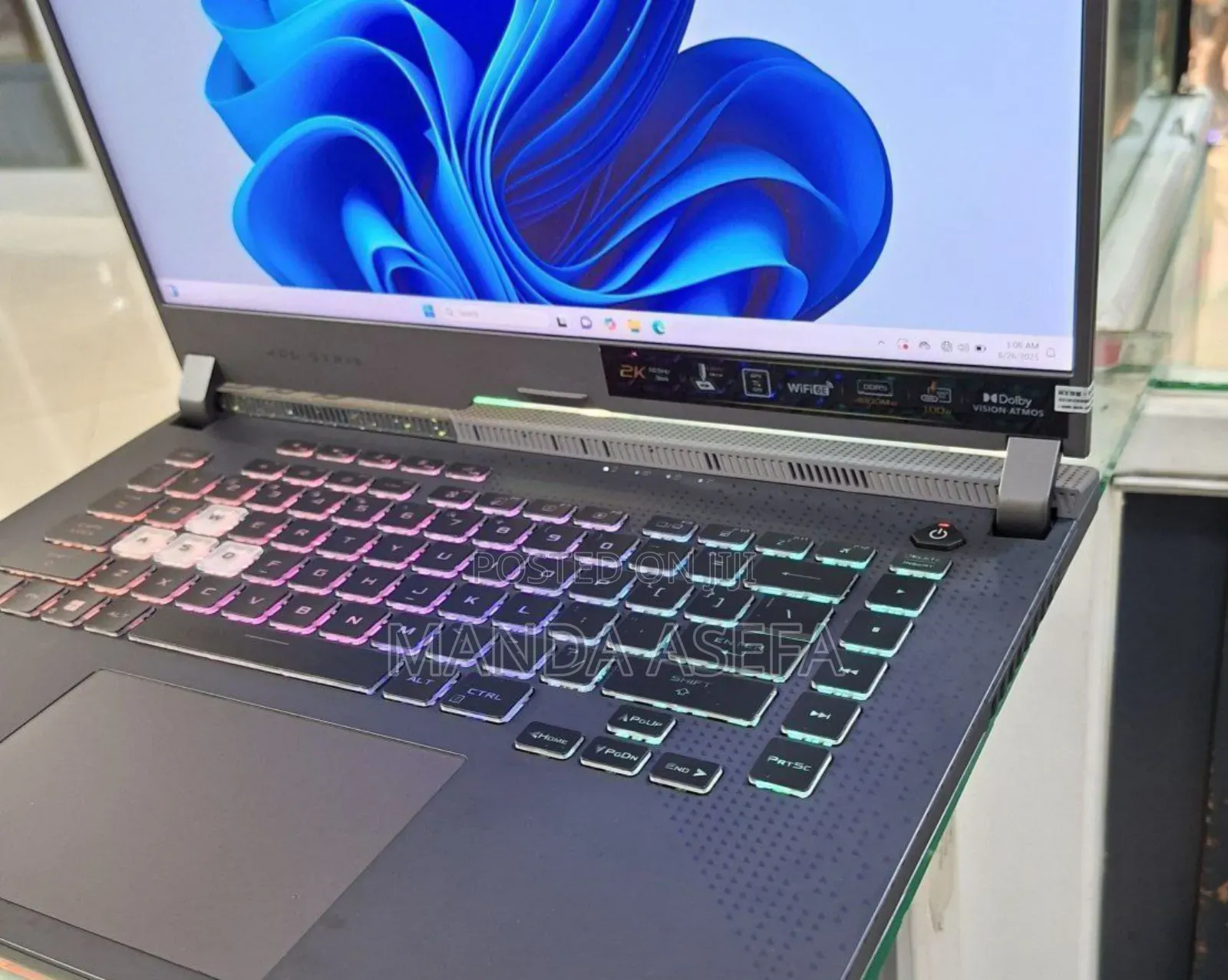 New Laptop Asus ROG Strix G16 G614 16GB AMD Ryzen 9 SSD 1T