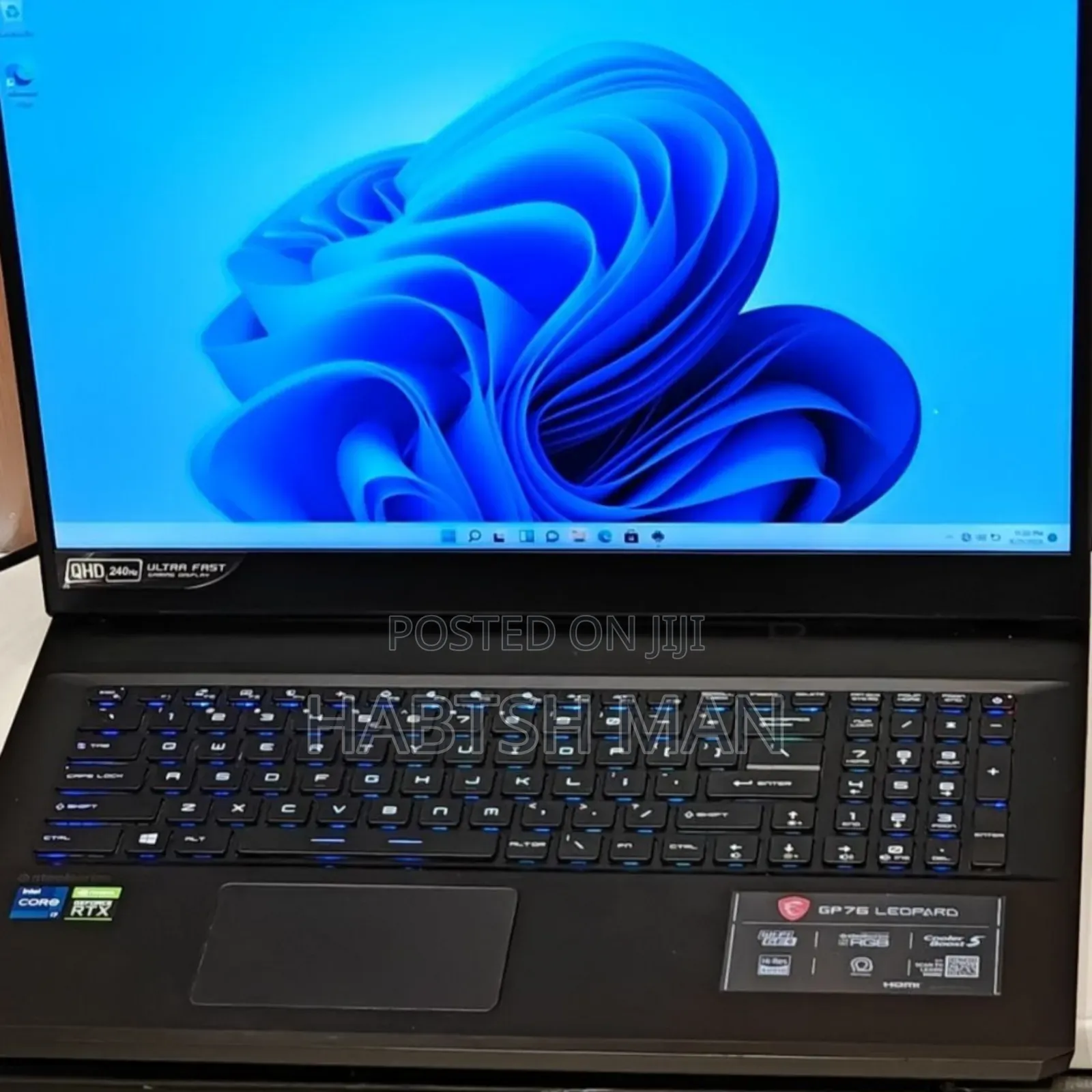 New Laptop MSI GP75 Leopard 16GB Intel Core I7 SSD 1T