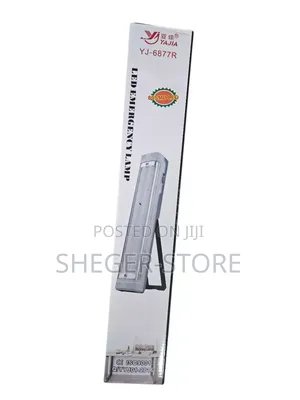 Rechargeable Led Emergency Lamp With Built-in Stand (Delivery Free)