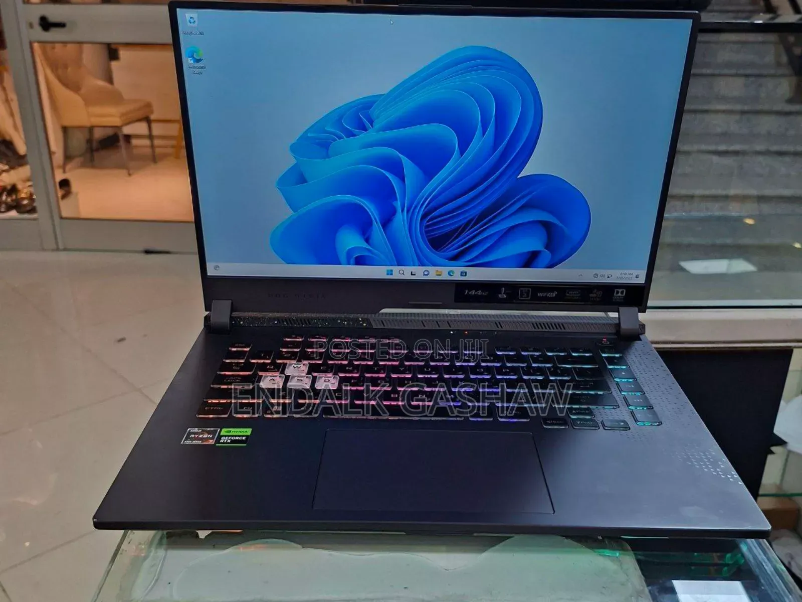 New Laptop Asus ROG Strix G15 16GB Intel Core I7 SSD 1T