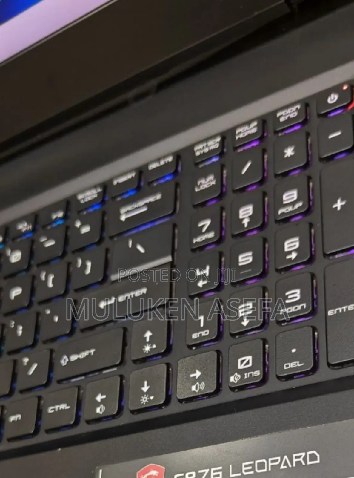 New Laptop MSI GP75 Leopard 16GB Intel Core I7 SSD 1T