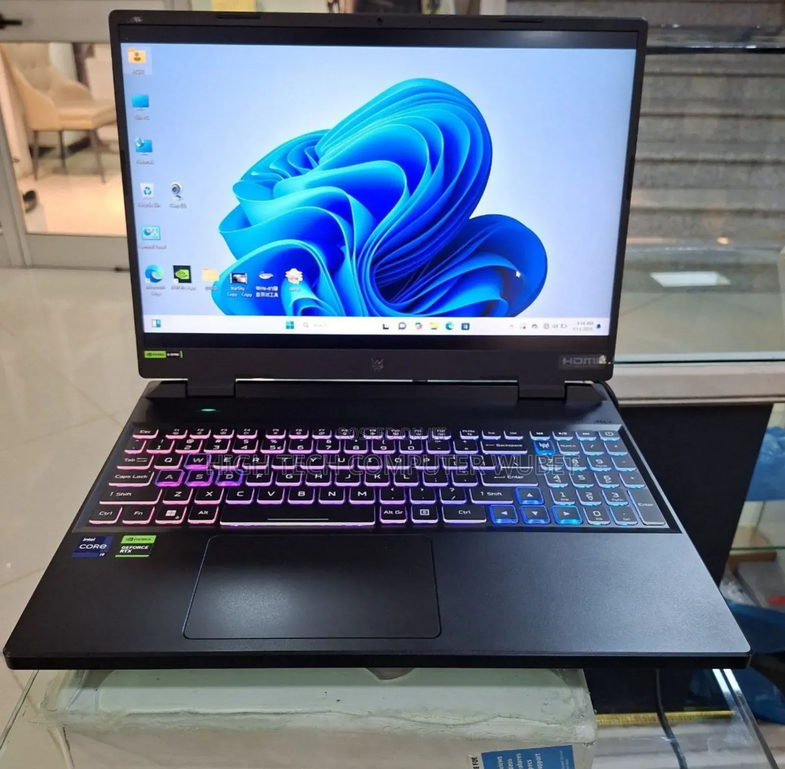 New Laptop Acer Predator Helios 300 16GB Intel Core I9 SSD 1T