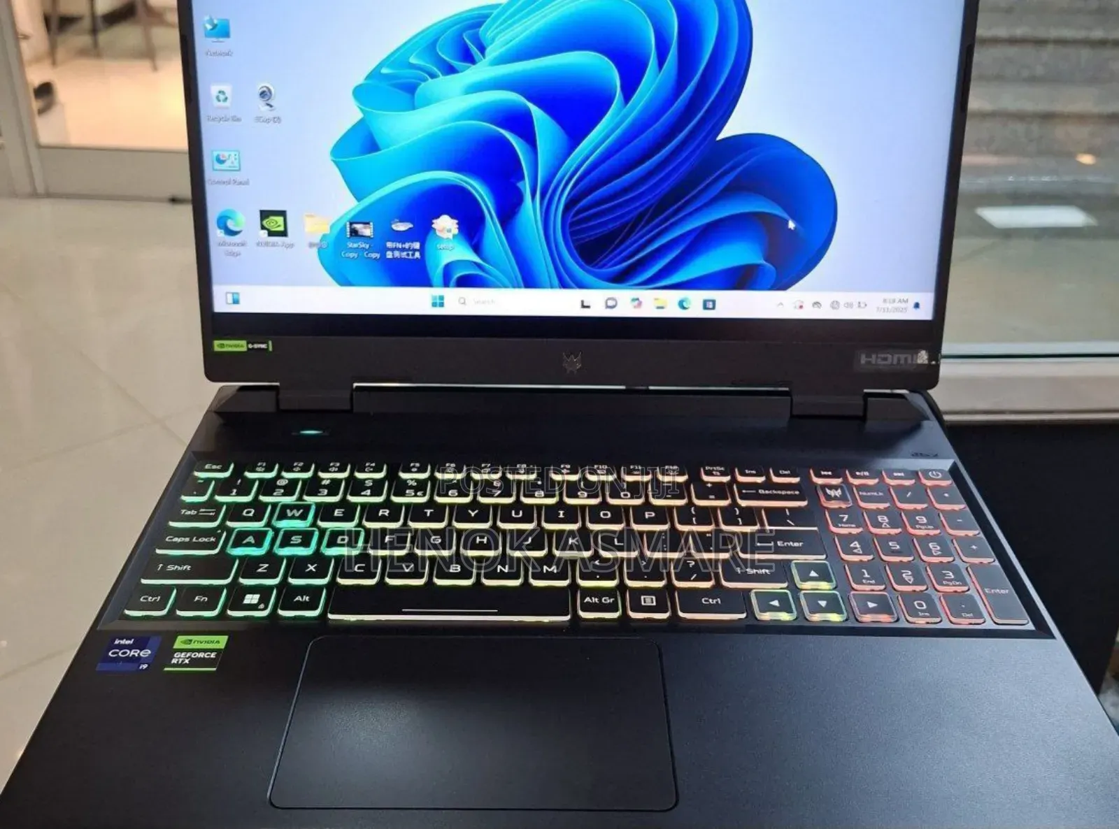 New Laptop Acer Predator Helios 300 16GB Intel Core I9 SSD 1T