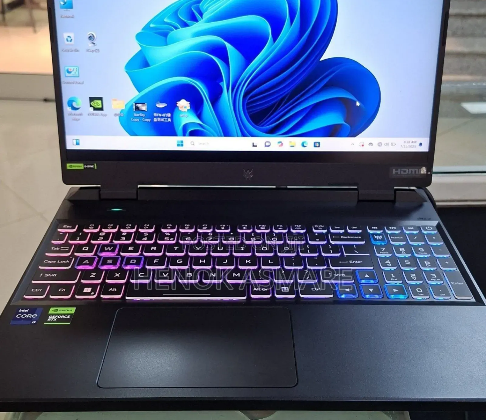 New Laptop Acer Predator Helios 300 16GB Intel Core I9 SSD 1T