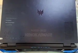 New Laptop Acer Predator Helios 300 16GB Intel Core I9 SSD 1T