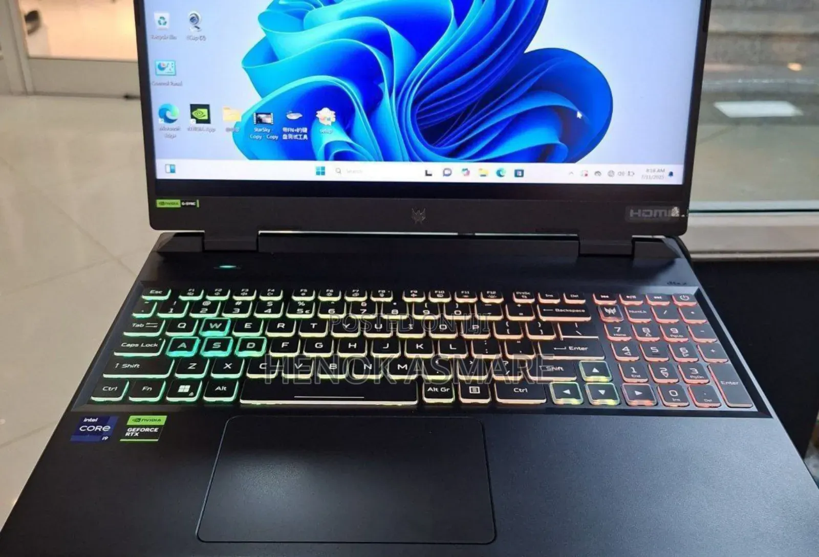 New Laptop Acer Predator Helios 300 16GB Intel Core I9 SSD 1T