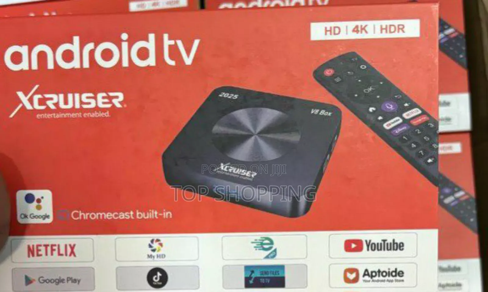 Xcruiser V8 Smart Tv Box 256 Gb With 8 Ram