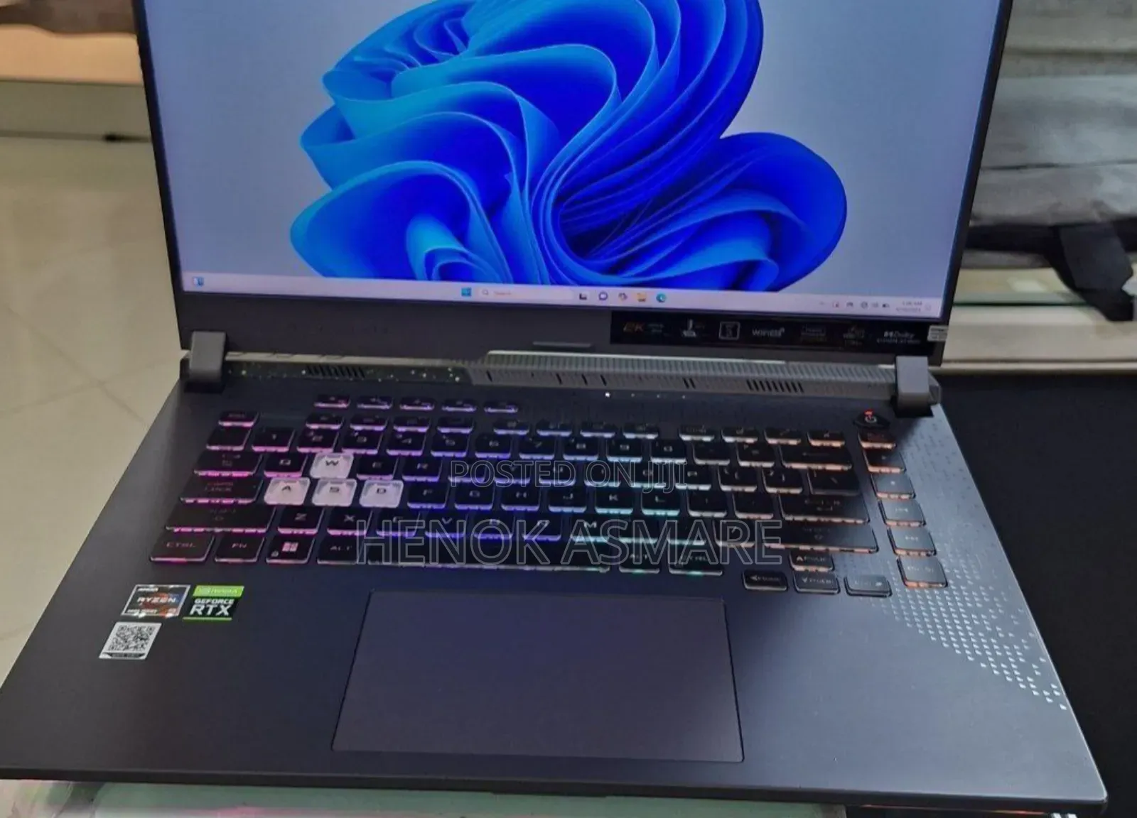 New Laptop Asus ROG Strix G15 16GB Intel Core Ultra 9 SSD 1T