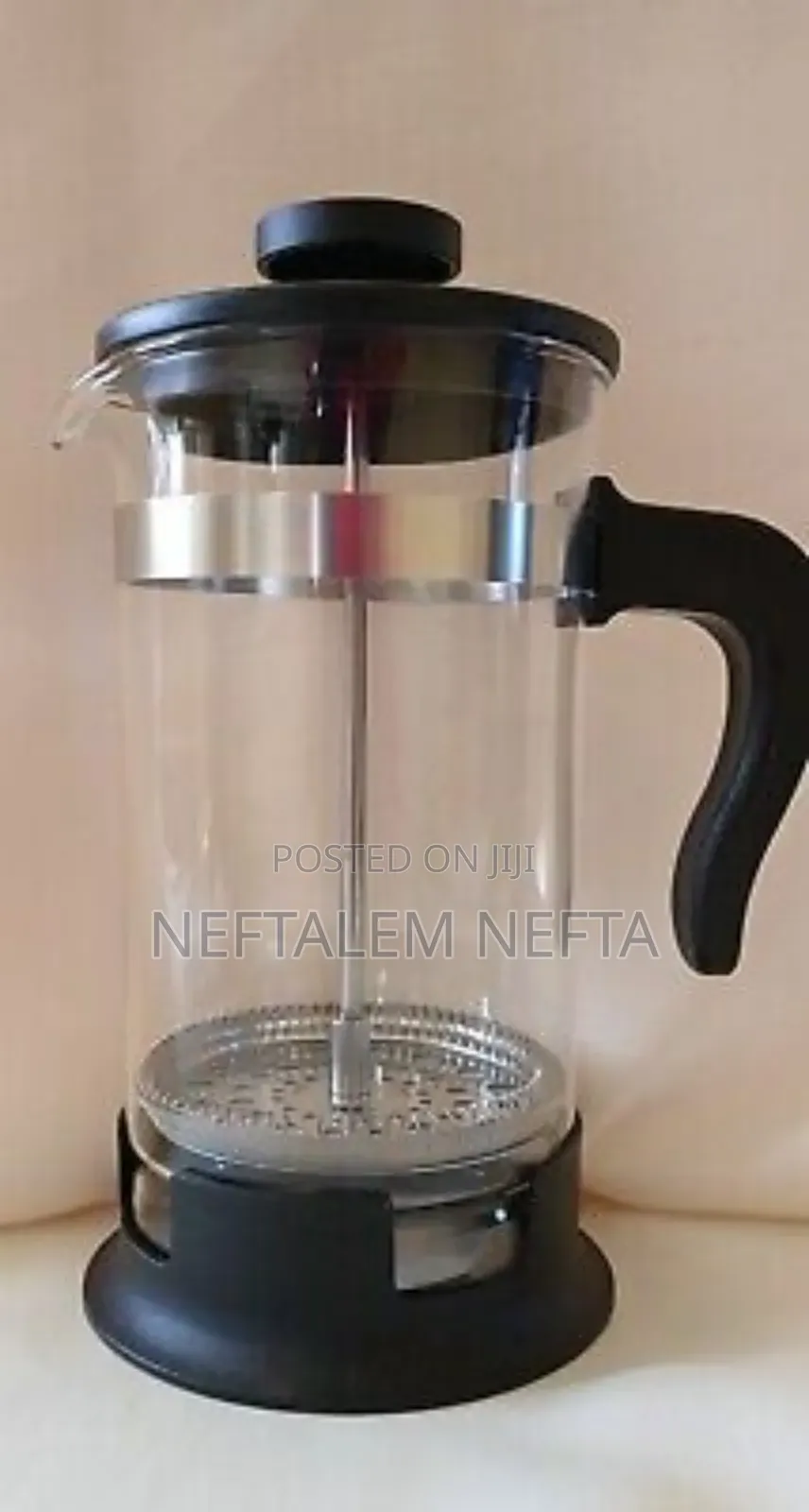 Coffee, Tea ,Maker ,Glass , Stainless Steel 1litter