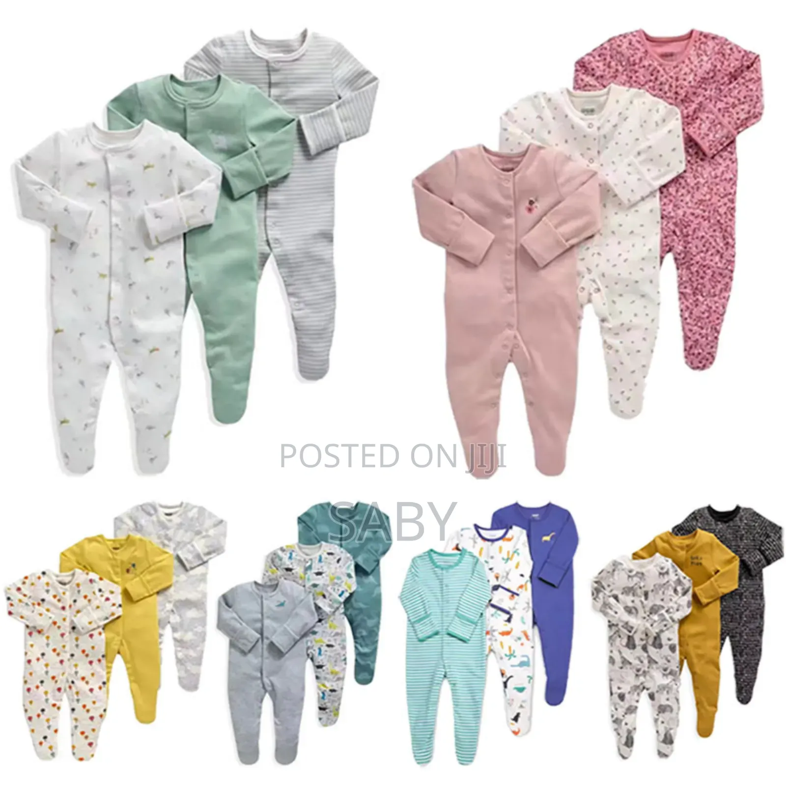 Newborn Baby Foot Wrapped Jumpsuit