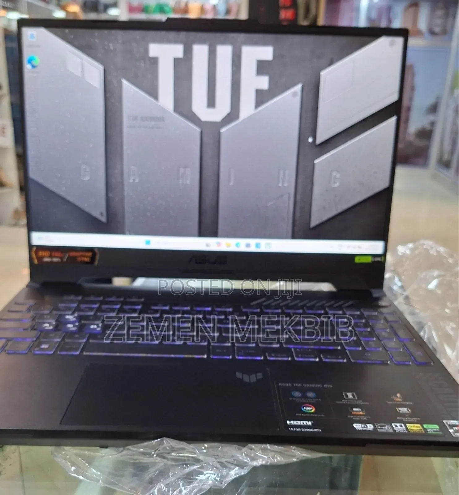 New Laptop Asus TUF Gaming A15 16GB AMD Ryzen 7 SSD 512GB