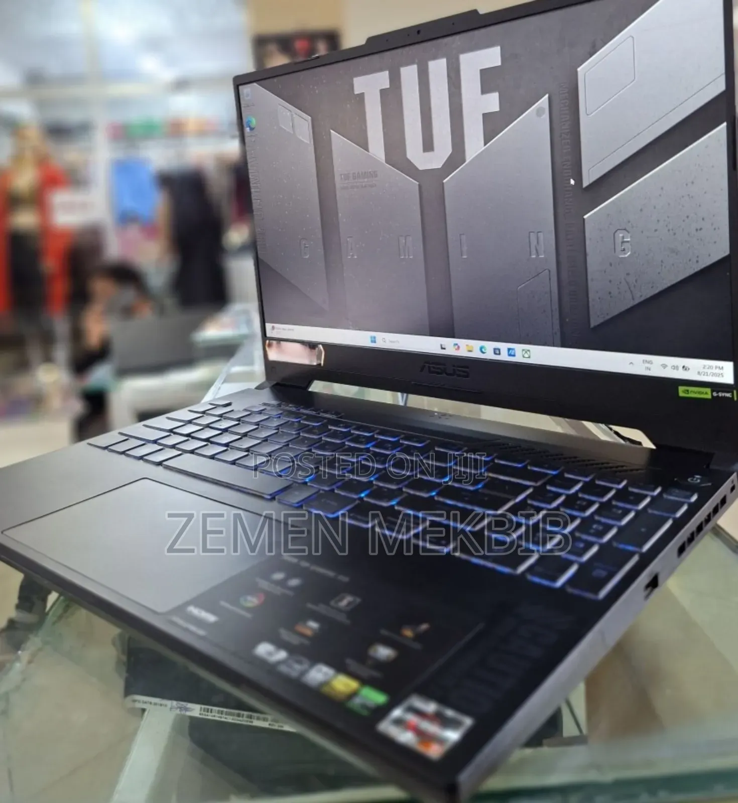 New Laptop Asus TUF Gaming A15 16GB AMD Ryzen 7 SSD 512GB