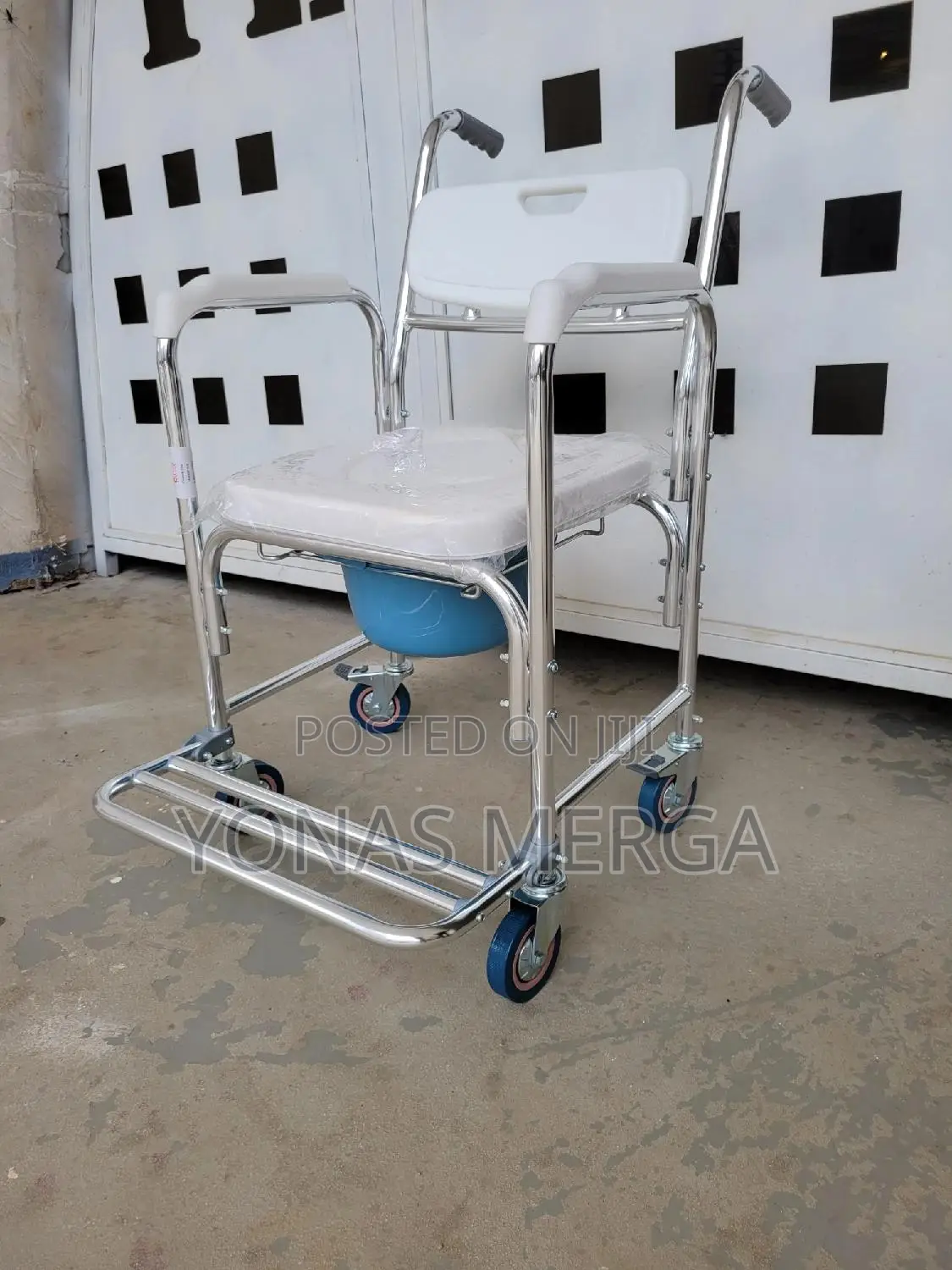 Commode Chair With Wheels密قtoilet Chair啄πpot+Popo Chair飞尔frame Shower