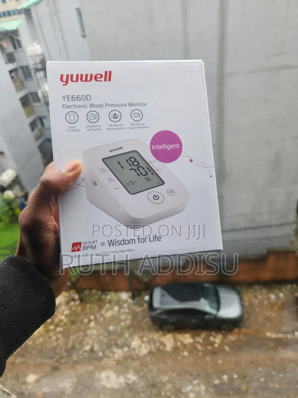 Yuwell Ye660d Model Blood Pressure Monitor无我digital Bp Monitor New