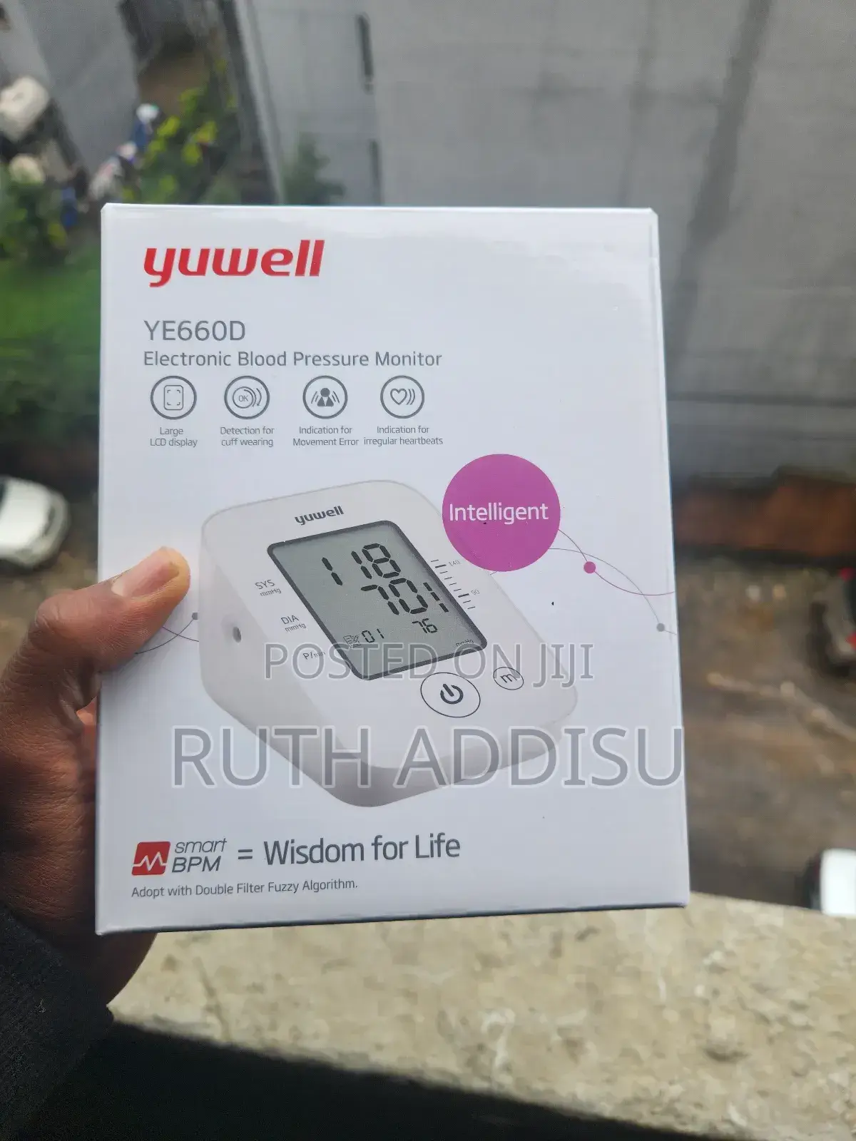 Yuwell Blood Pressure Monitor无不digital Blood Pressuer Monitor鄏了bp New
