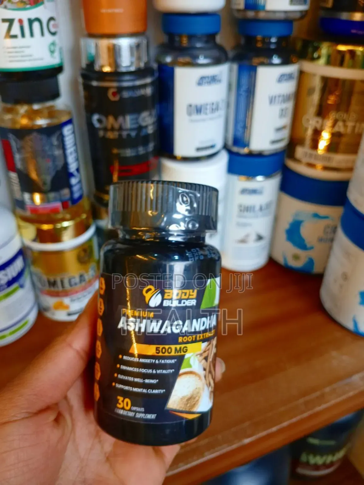 500mg Root Extract Ashwagandha 30 Capsule