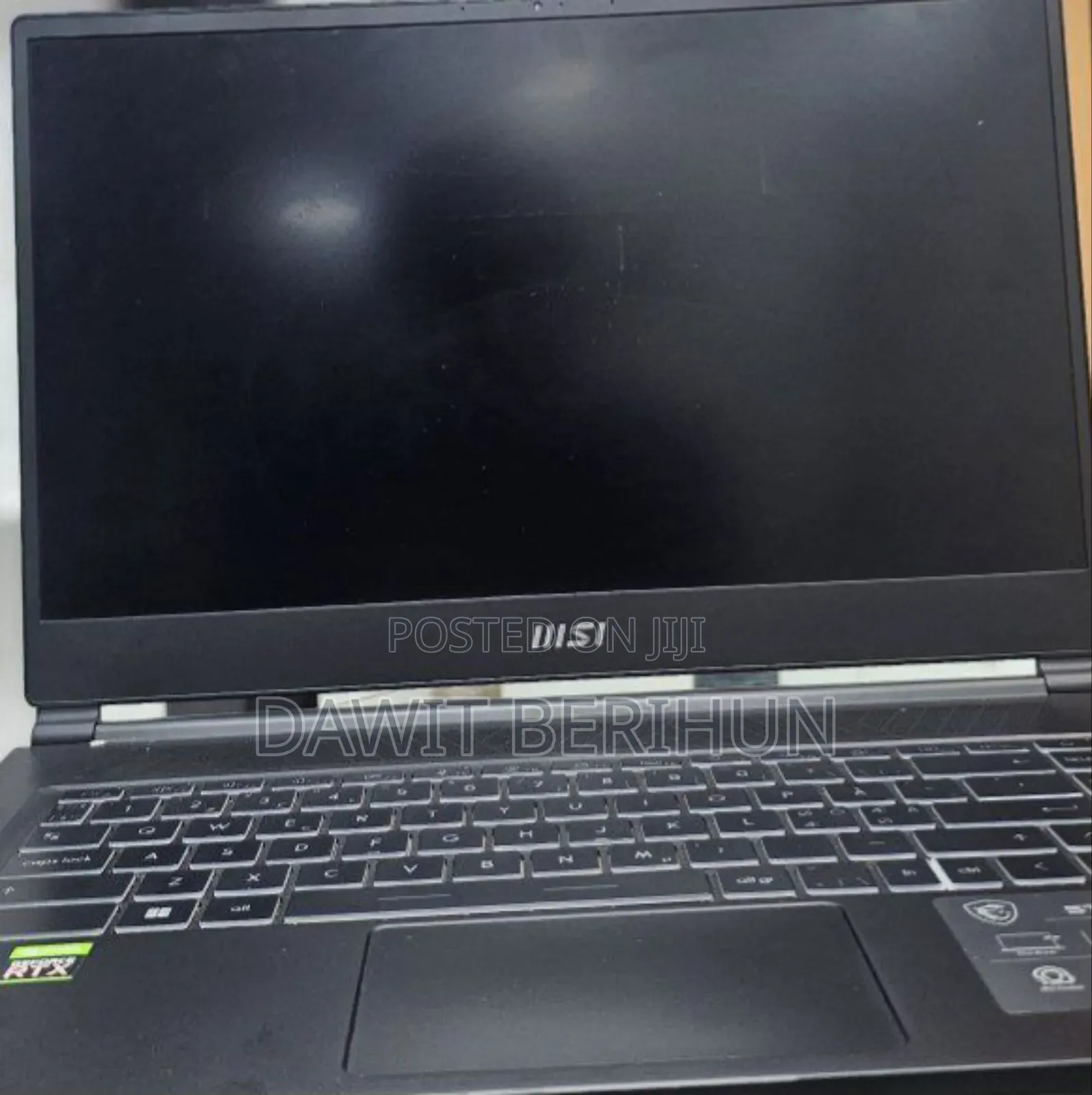 New Laptop MSI 16GB Intel Core I7 SSD 1T