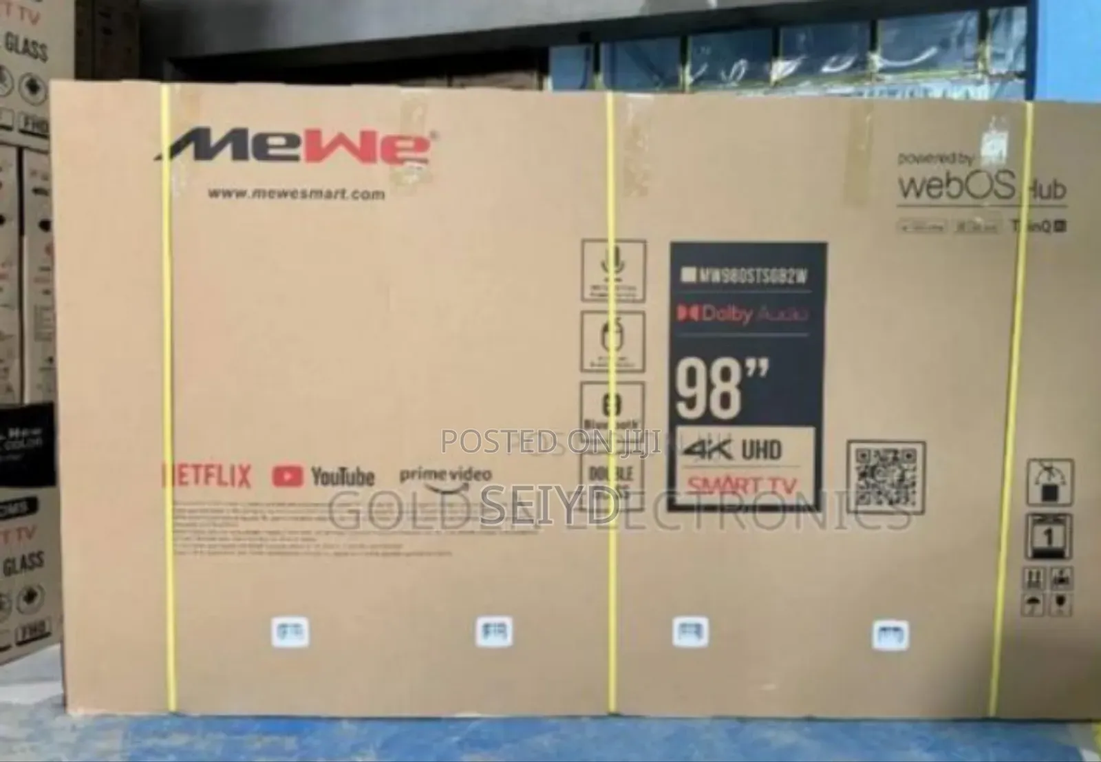 Mewe Tv 98 Inch Uhd Smart