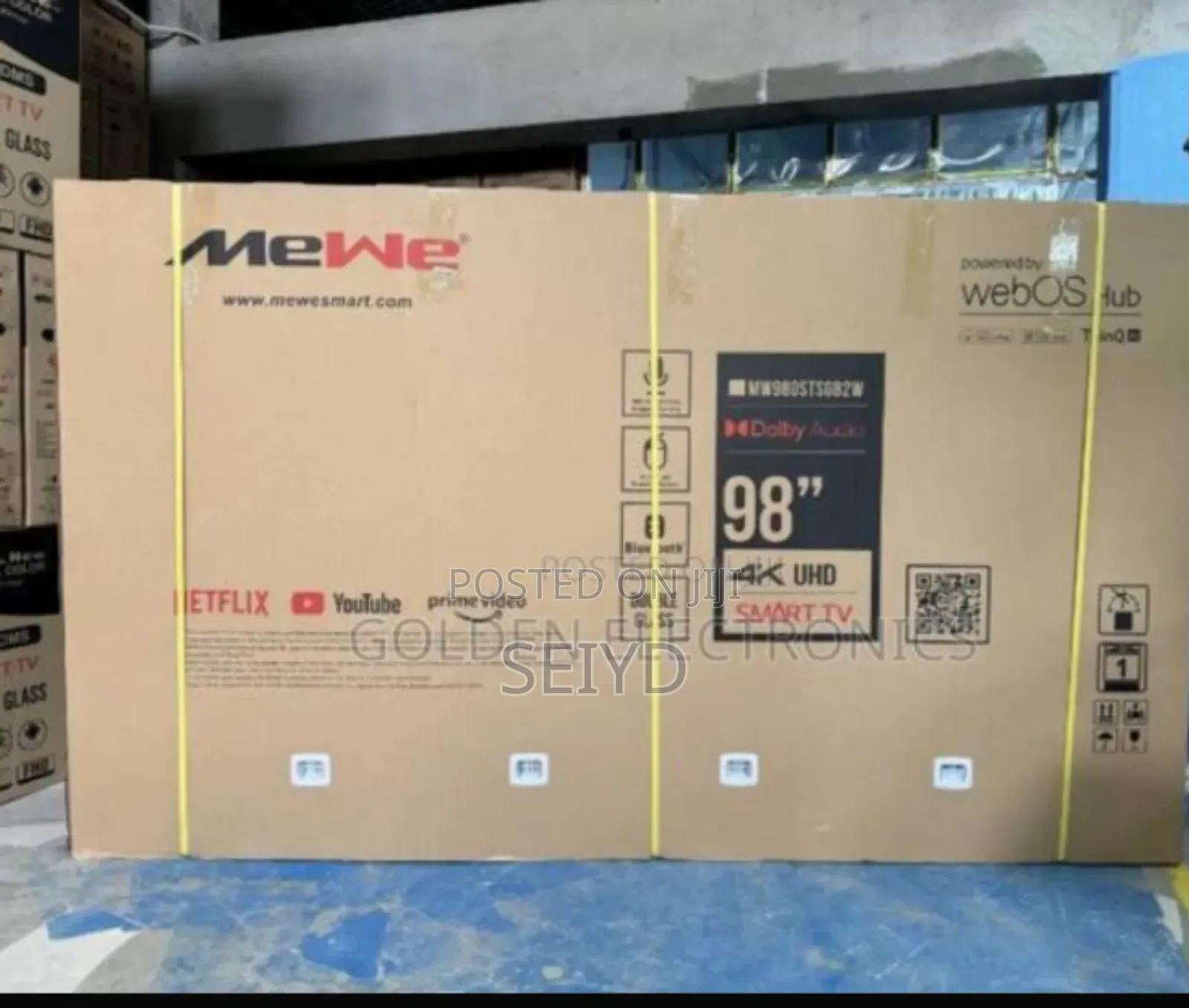 Mewe Tv 98 Inch Uhd Smart