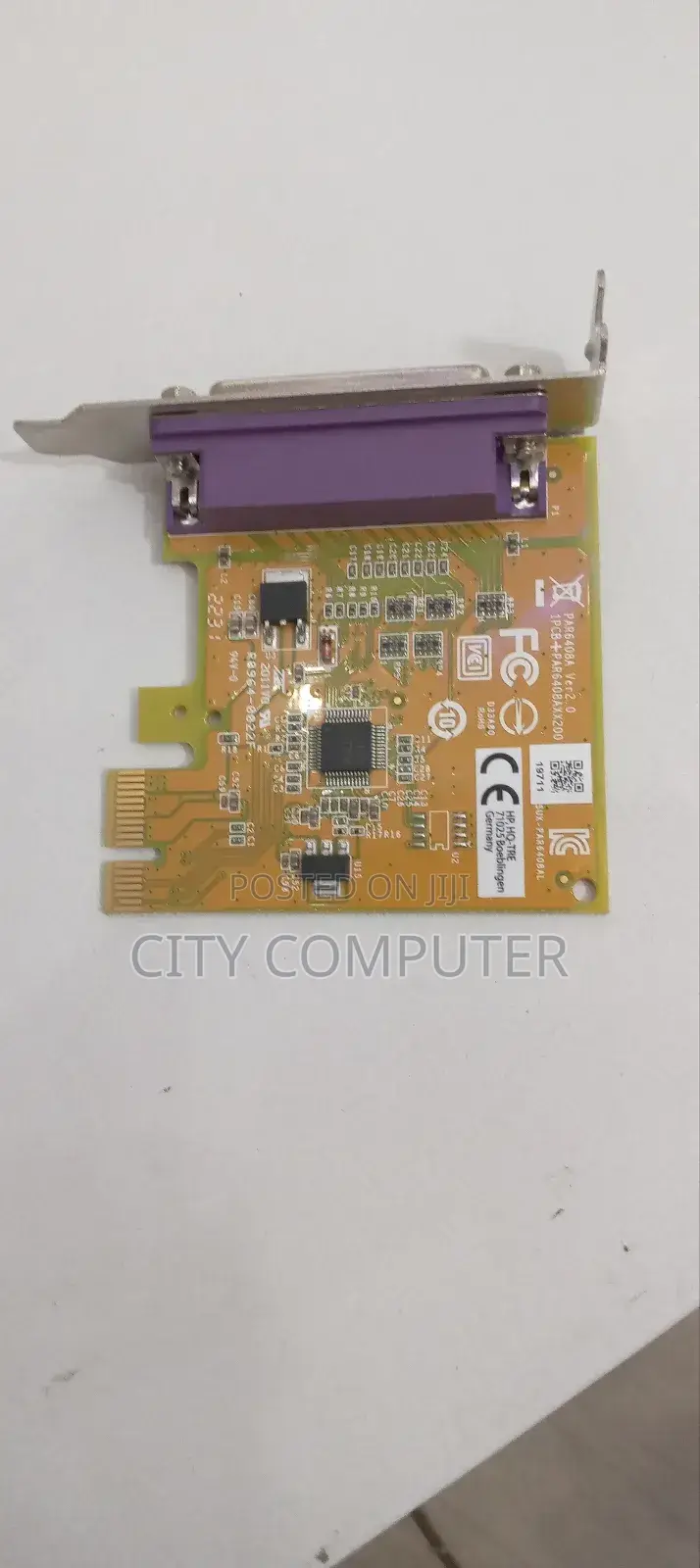 Electronics (Hp Pcie X1 Parallel Port Card (N1m40aa))