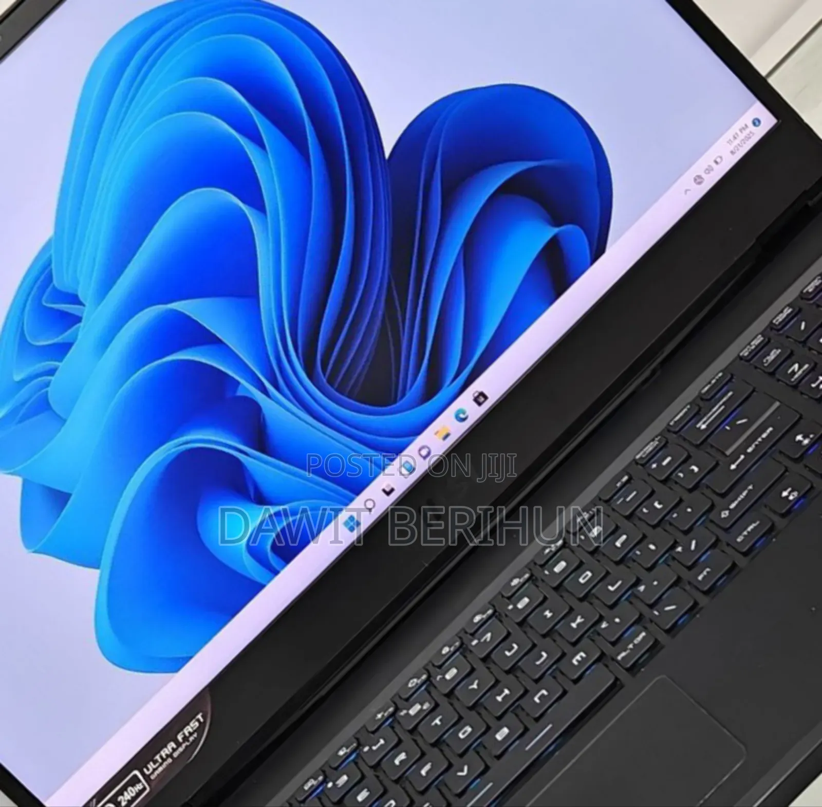 New Laptop MSI 16GB Intel Core I7 SSD 1T