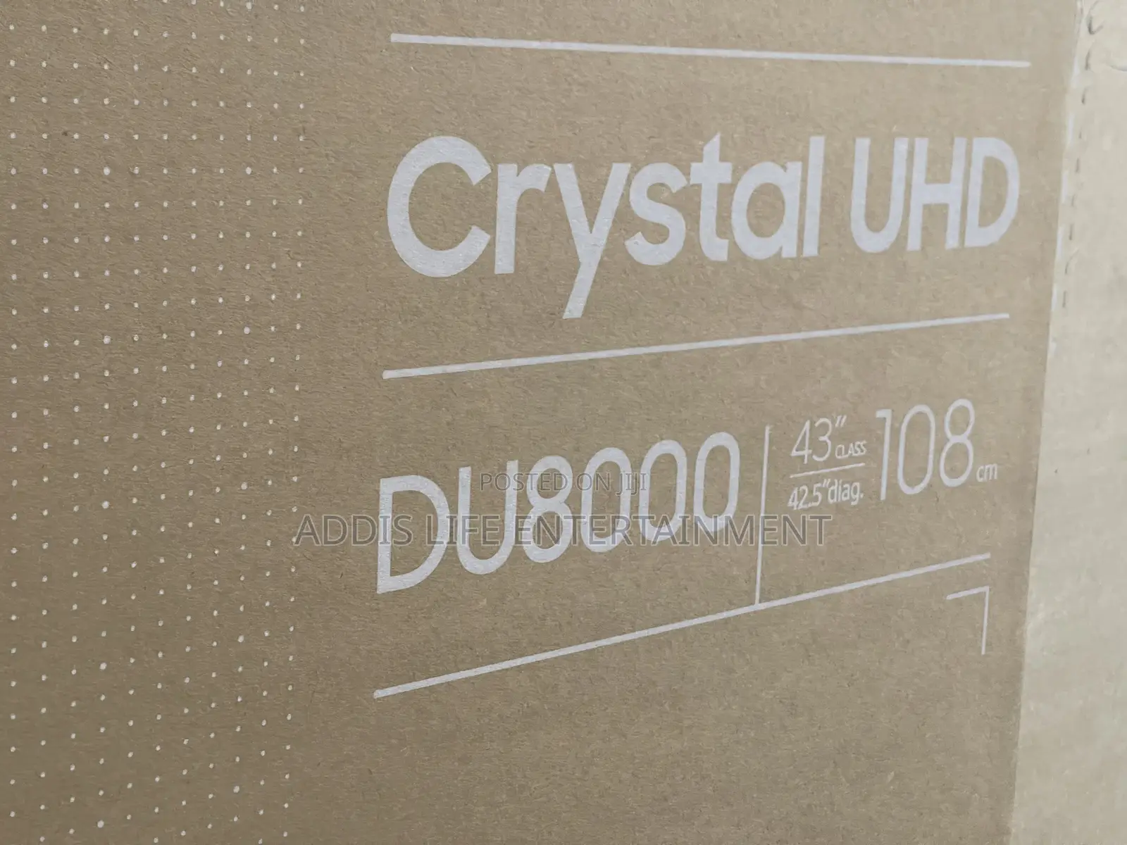 Samsung 8 Series 43 Inch Crystal Uhd