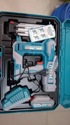 Total Cordless F50 Brad Nailer በባትሪ የሚሰራ ሹተር