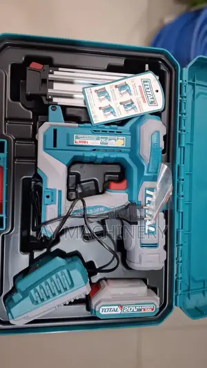 Total Cordless F50 Brad Nailer በባትሪ የሚሰራ ሹተር