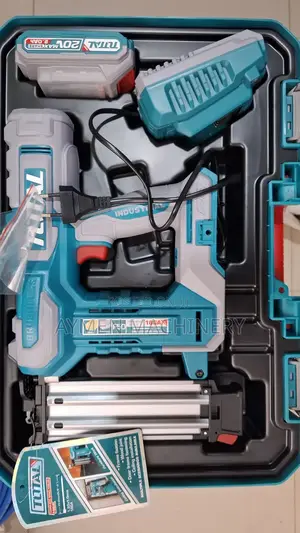 Total Cordless F50 Brad Nailer በባትሪ የሚሰራ ሹተር