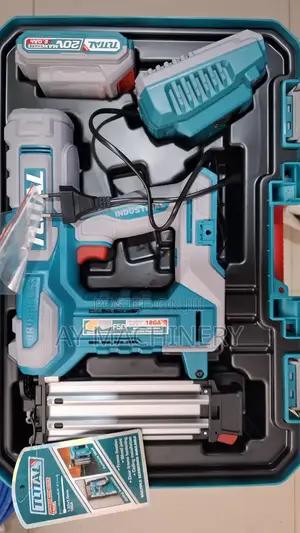 Total Cordless F50 Brad Nailer በባትሪ የሚሰራ ሹተር