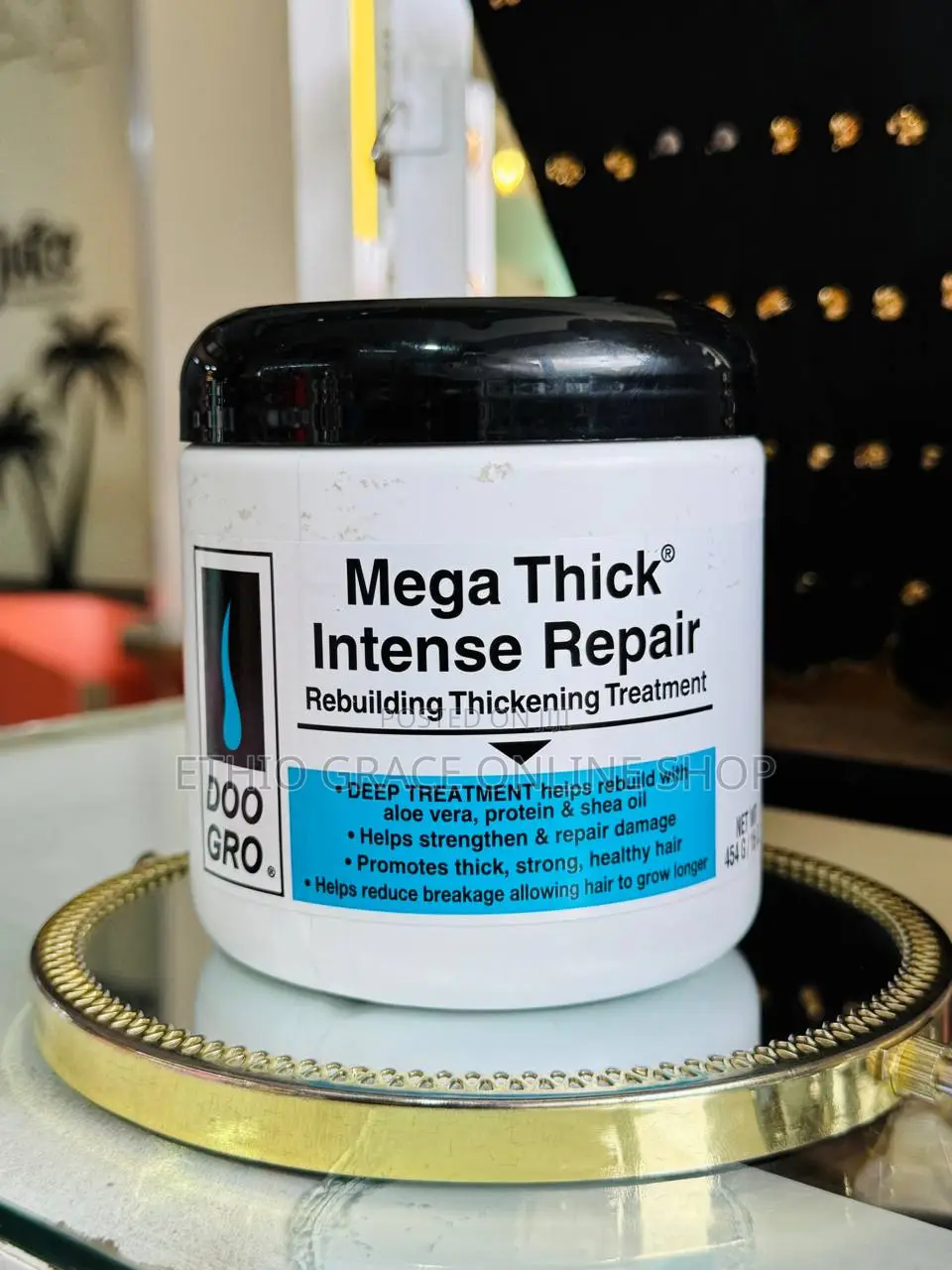 Doogro Hair Vitalizer Triple Strength, Rebuilding Thickening Treatment