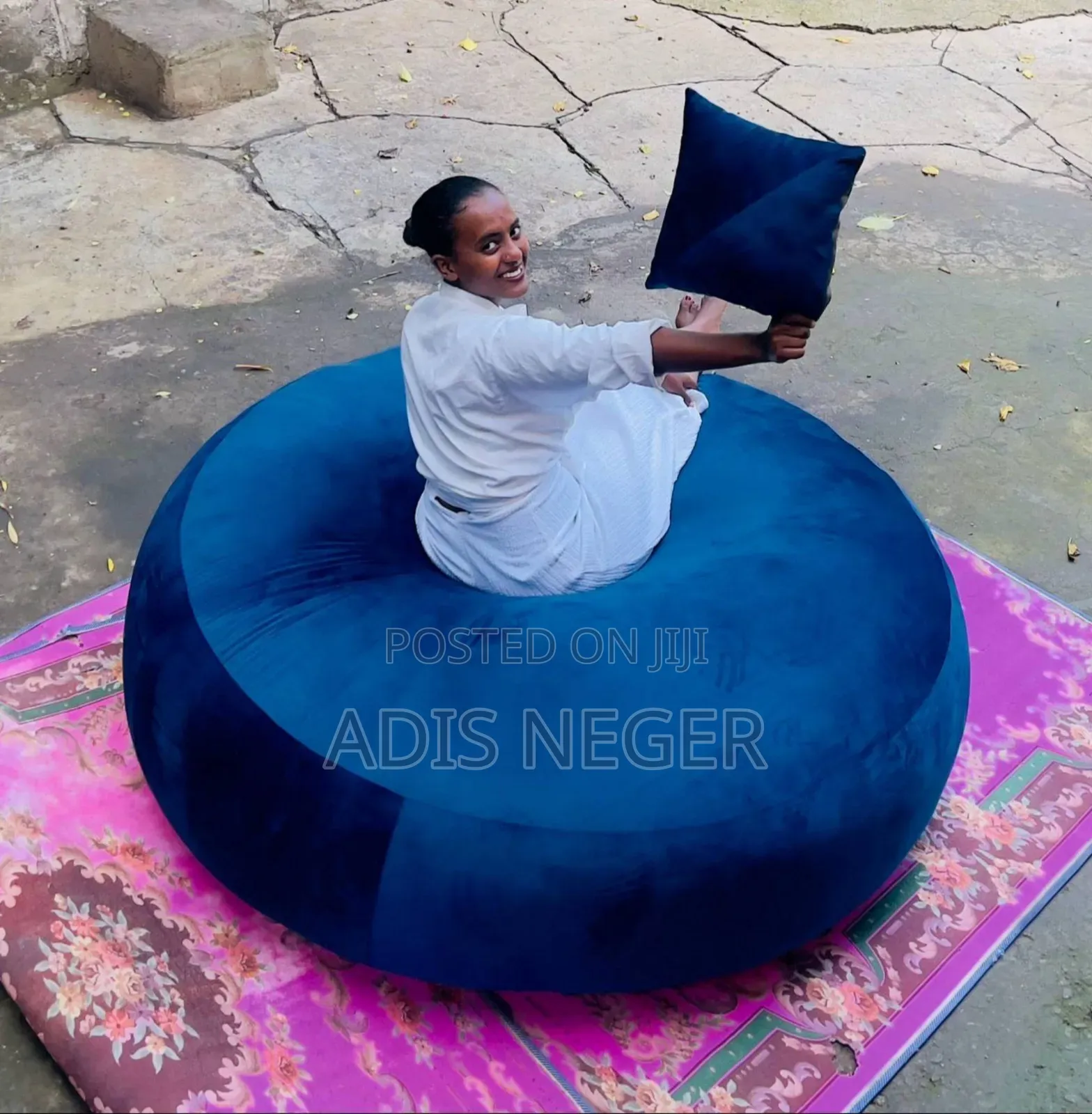 1.5 Meter Beanbag | Comfortable Sofa |ምቹ መቀመጫ