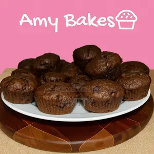 Photo - It's Friyay! Time for Double Chocolate Muffins !