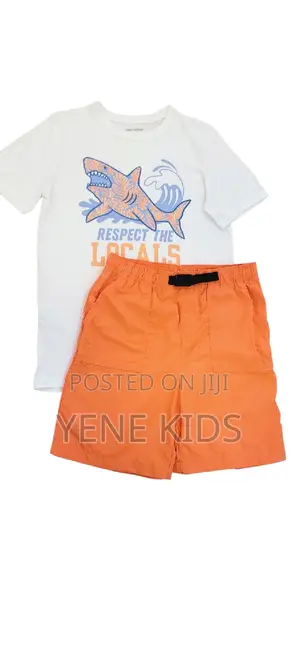 High-quality Shorts With T-shirt For Boys
