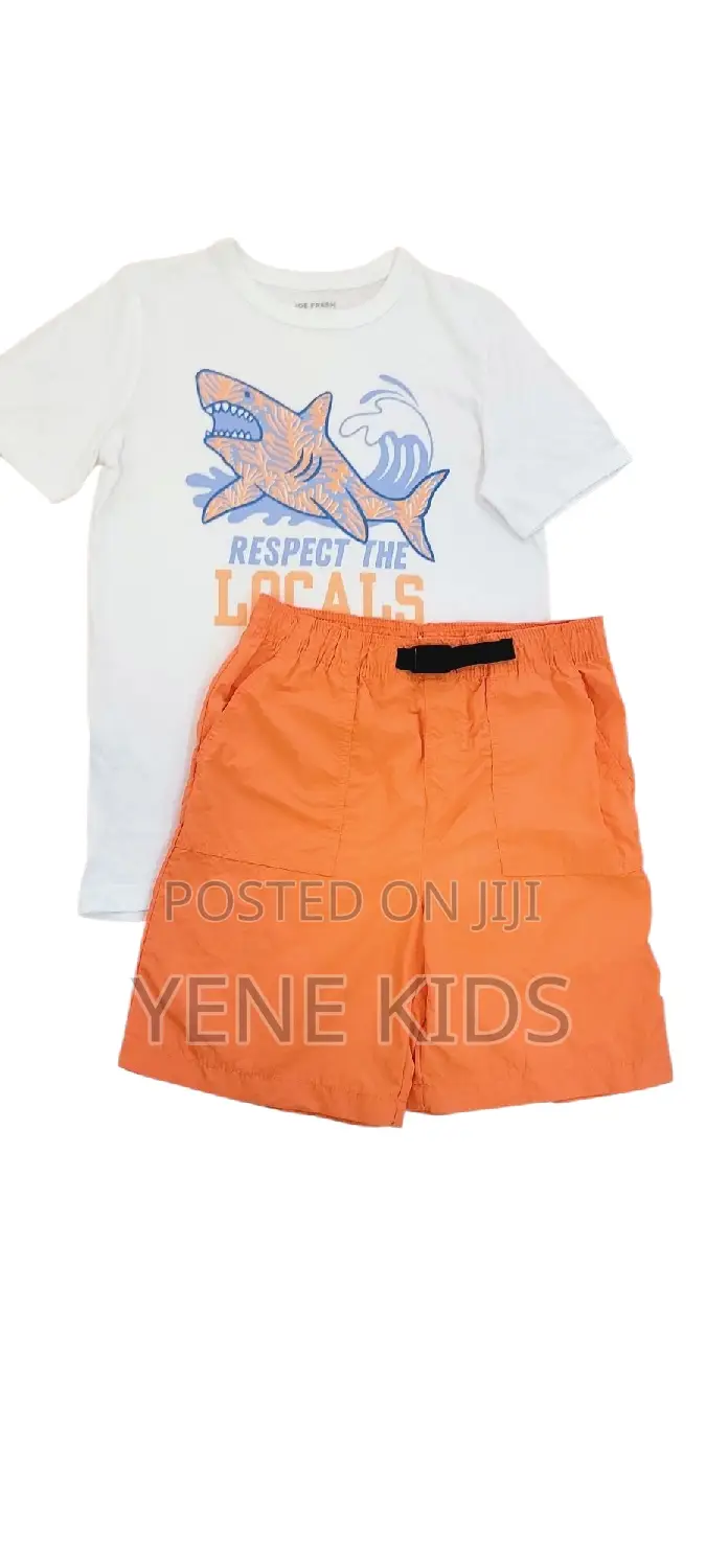 High-quality Shorts With T-shirt For Boys