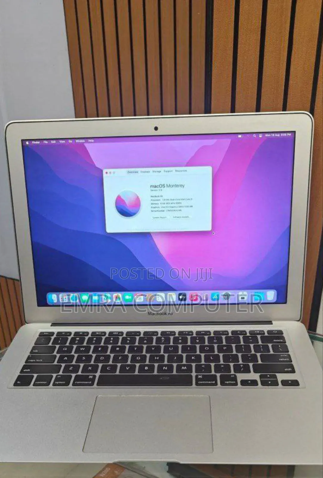 New Laptop Apple MacBook Air 2017 8GB Intel Core I5 SSD 256GB