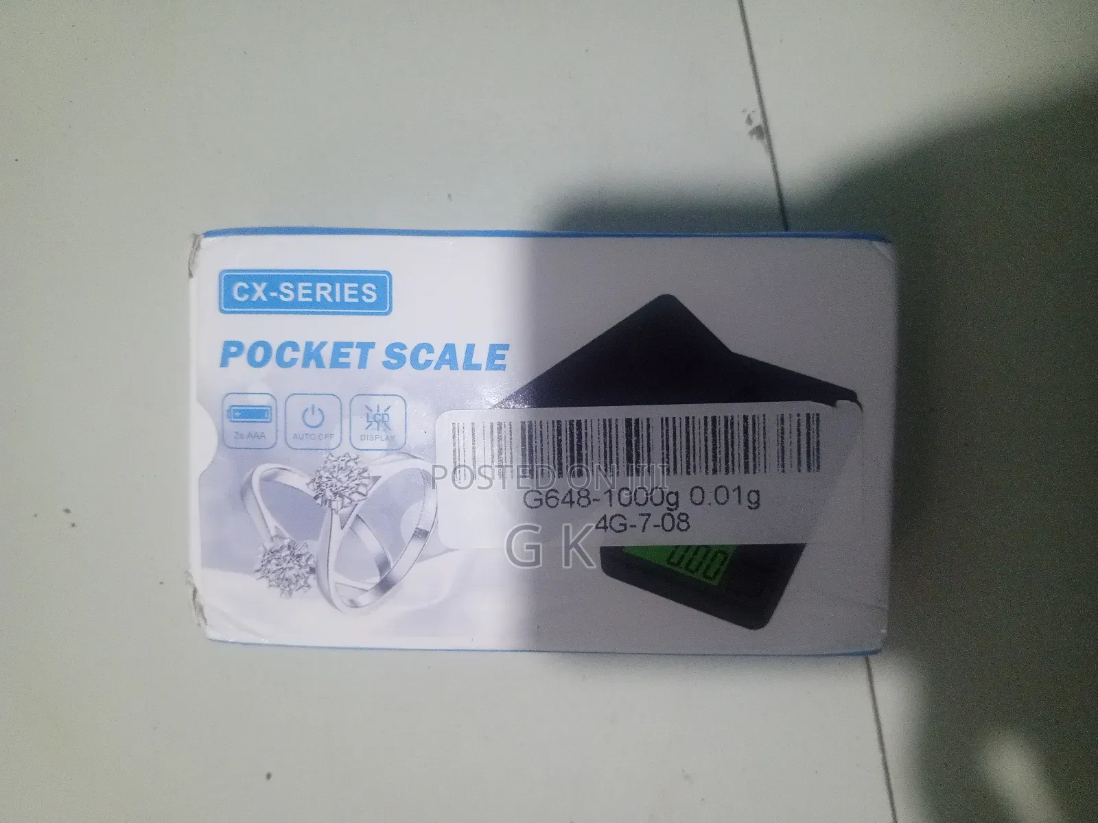 Pocket Gold Mini Scale