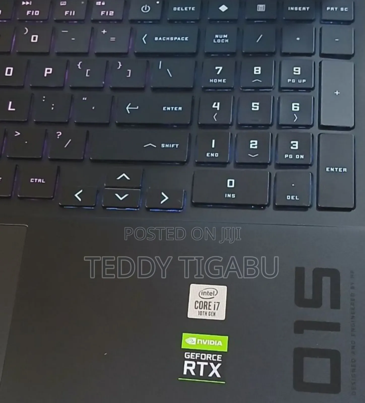 New Laptop HP Omen 15 16GB Intel Core I7 SSD 512GB